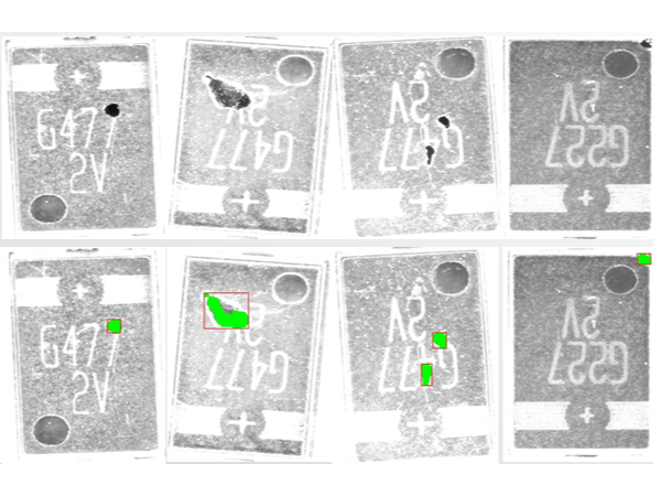 电子元器件表面缺陷检测案例